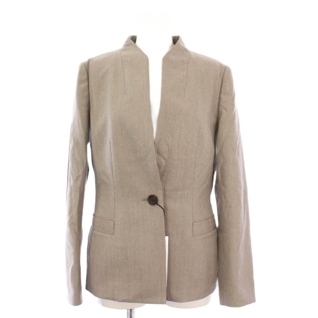 エポカ EPOCA 20AW スーツ ノー ジャケット スカート タイト ミモレ丈 ロング 40 グレージュ TK