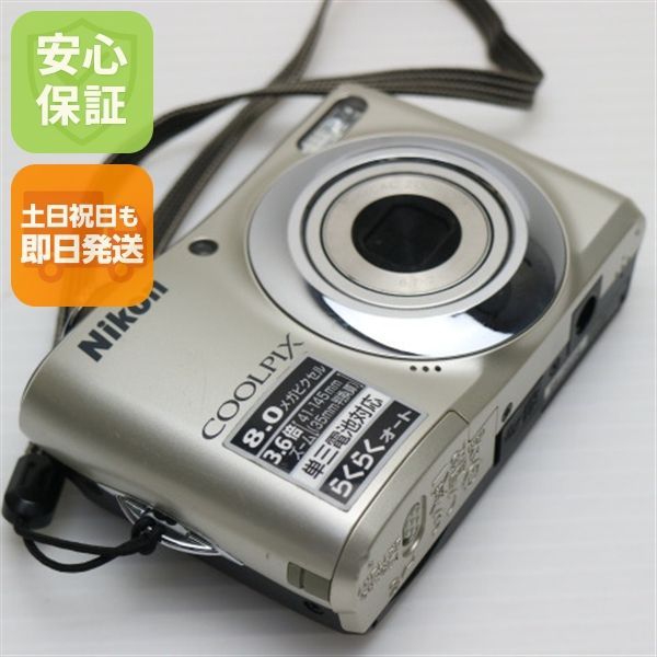 超美品 ベスト COOLPIX L21 シルバー 即日発送 Nikon デジカメ