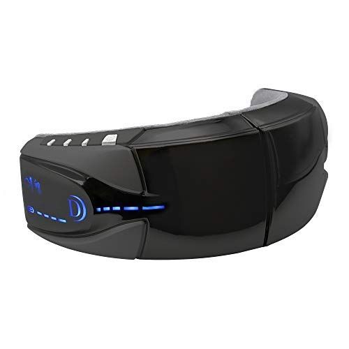 ドクターエア 3DアイマジックS EM-03 ブラック|ヒーリングサウンド内蔵 充電式 コンパクトボディ ブラック