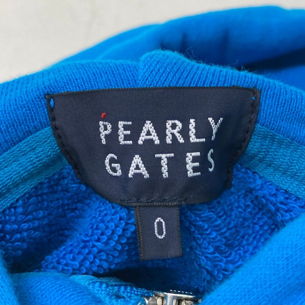 PEARLY GATES フルジップパーカー サイズ0 新品未使用品タグ無し サイズ：0 PEARLY GATES パーリーゲイツ ジップパーカー 30周年