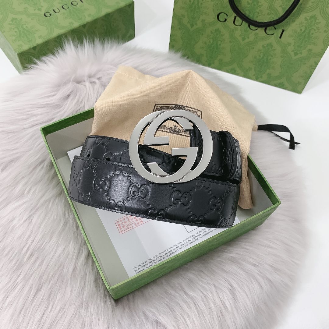 GUCCI ダブルGバックル ベルト 今日WTO】Gucci グッチ クラシックシリーズ ダブル G バックル