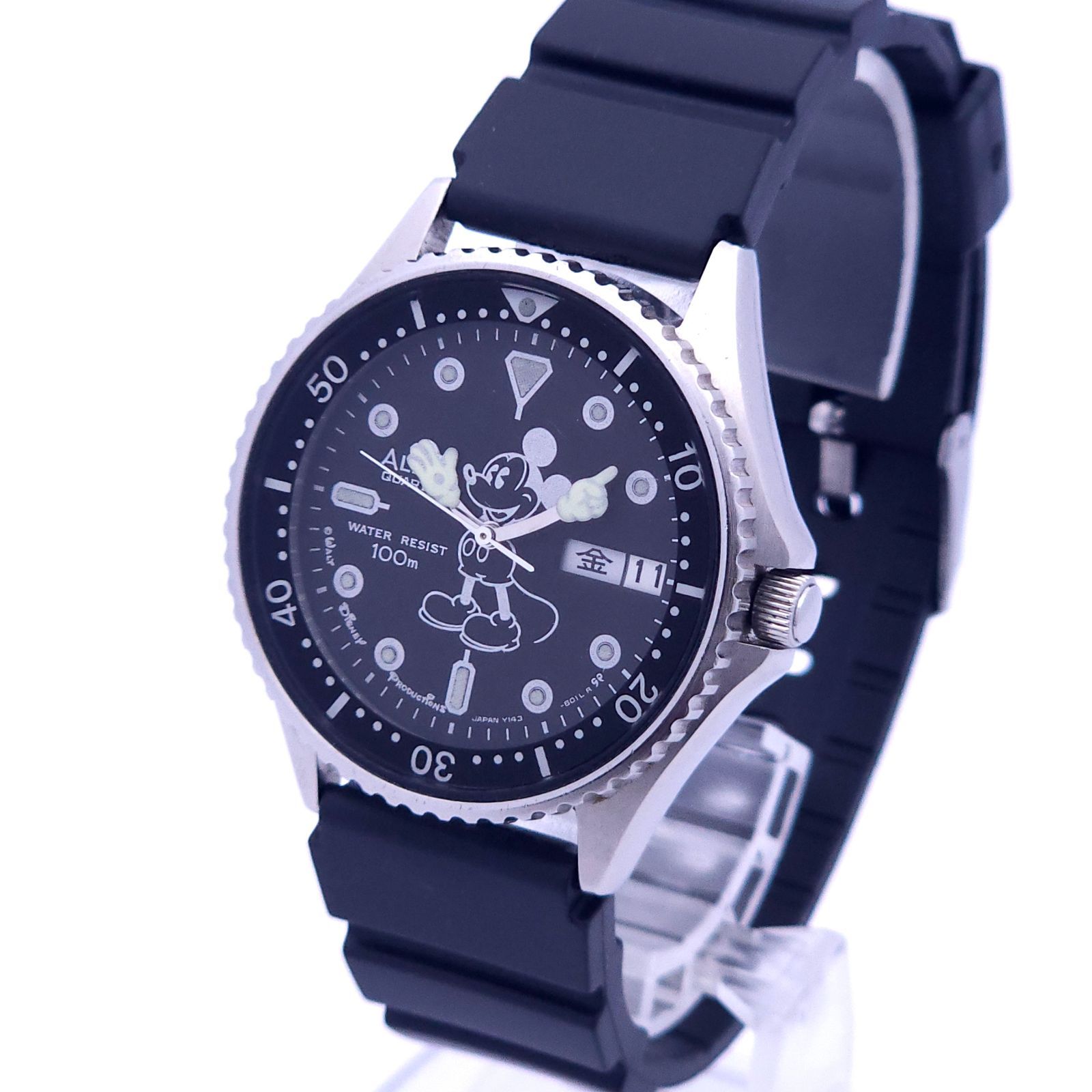 SEIKO セイコー ALBAアルバ Y150-5H60 ディスニー ミッキー Yahoo!オークション -「セイコー アルバ ミッキー」(ディズニー