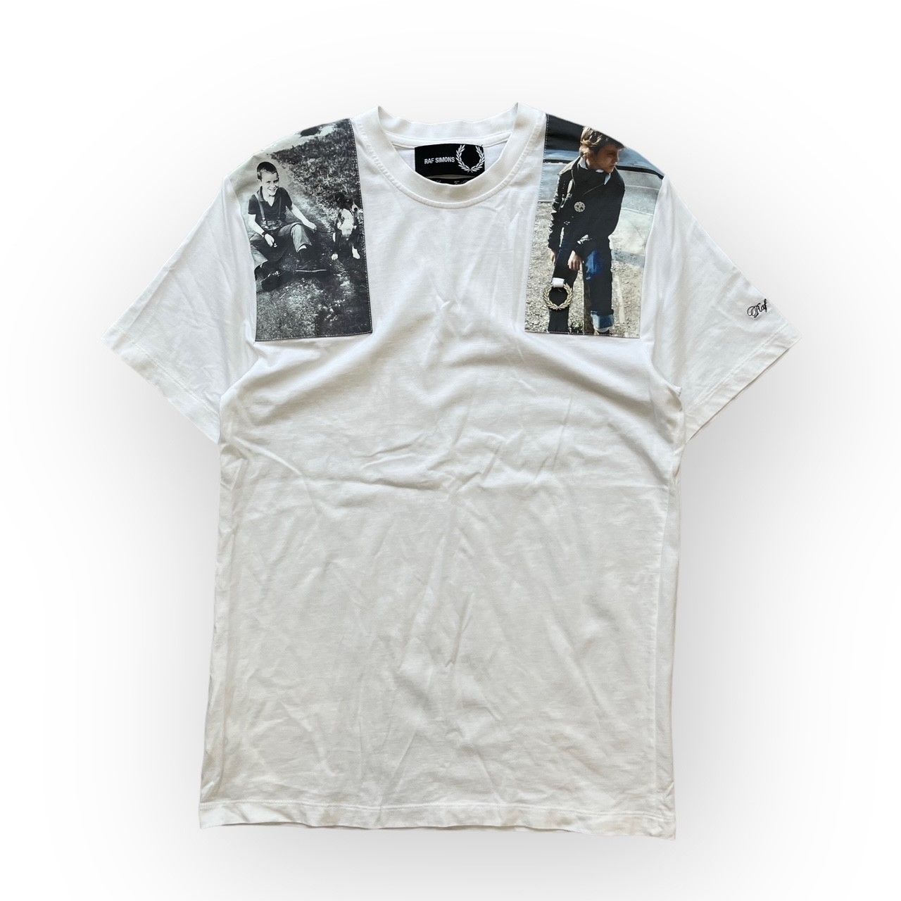 s*b様 RAF SIMONS × FRED PERRY フォトプリント ラフシ 国内正規 RAF SIMONS × FRED PERRY フォトプリント Tシャツ