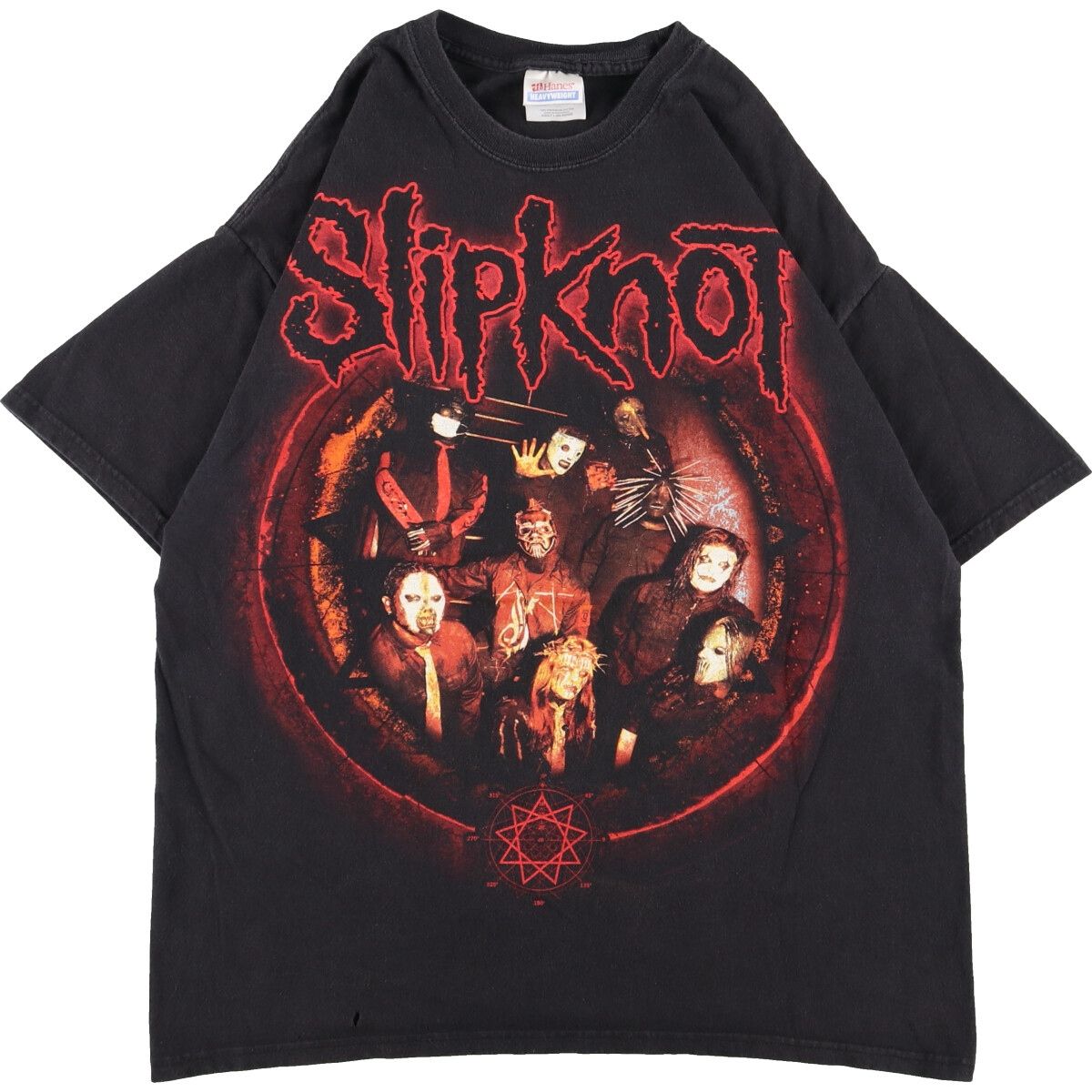 00年代 ヘインズ Hanes SLIPKNOT スリップノット バンドTシャツ バンT