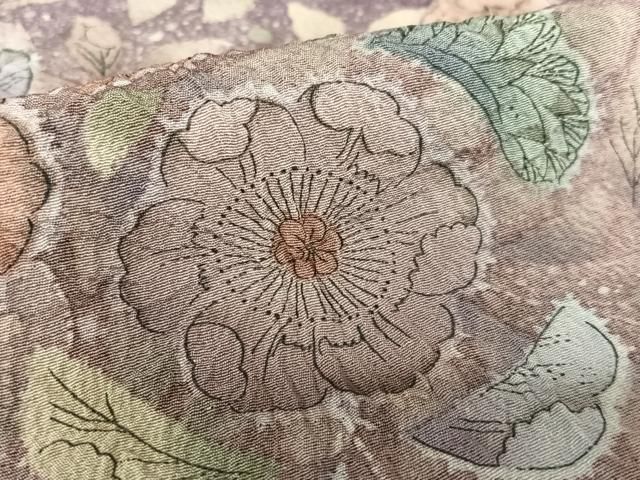 平和屋着物○訪問着 辻が花 手描き 絞り 暈し染め 正絹 逸品