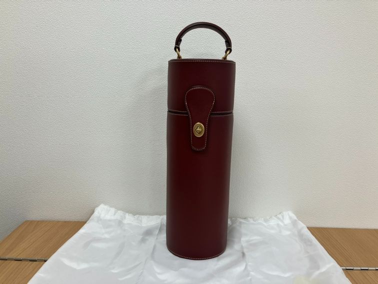 10％クーポン使用可 E|コーチ レザー ワインボトルケース