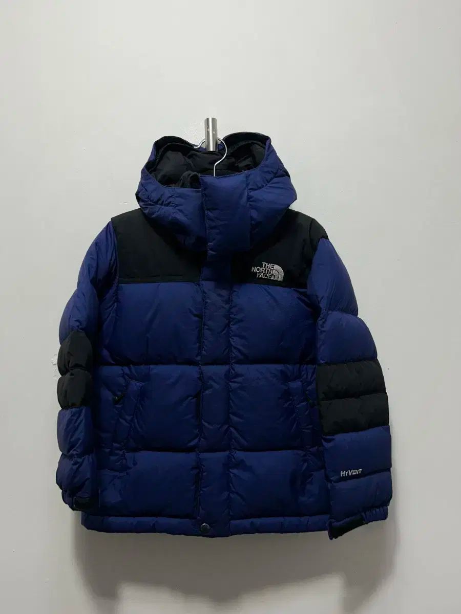 THE NORTH FACE ザノースフェイス ネイビー キッズ ブラック ダウン アウター 110サイズ