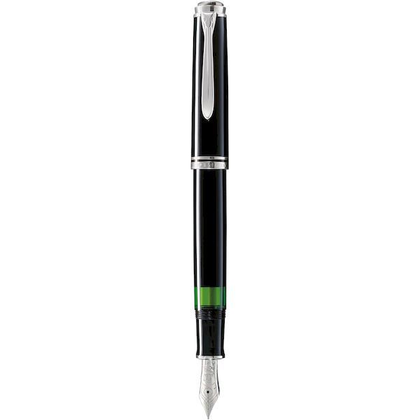 14営業日以内発送 Pelikan ペリカン M805 万年筆 F 細字 黒 スーベレーン 正規輸入品 沖縄離島販売不可
