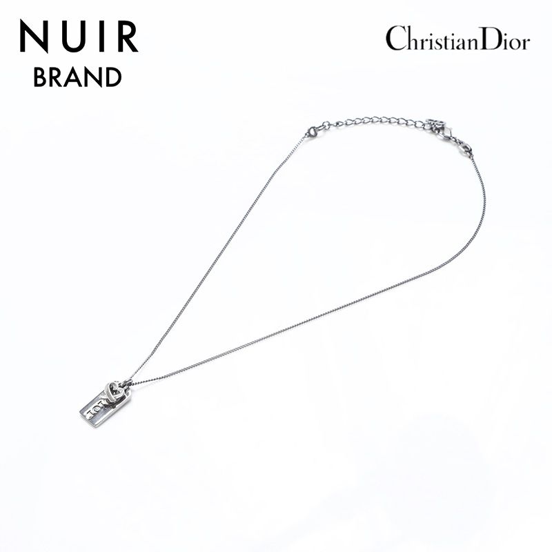 Christian Dior クリスチャンディオール ネックレス ロゴ