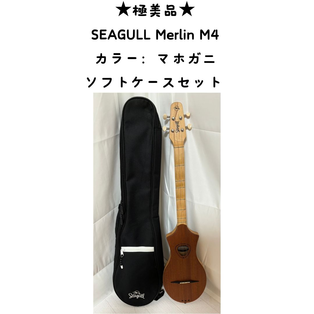 SEAGULL Merlin M4 カラーマホガニ マウンテンダルシマー - メルカリ