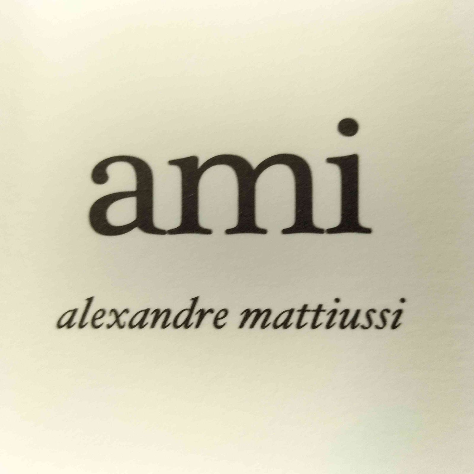 アミアレクサンドルマテュッシ AMI ALEXANDRE MATTIUSSI DOUBLE