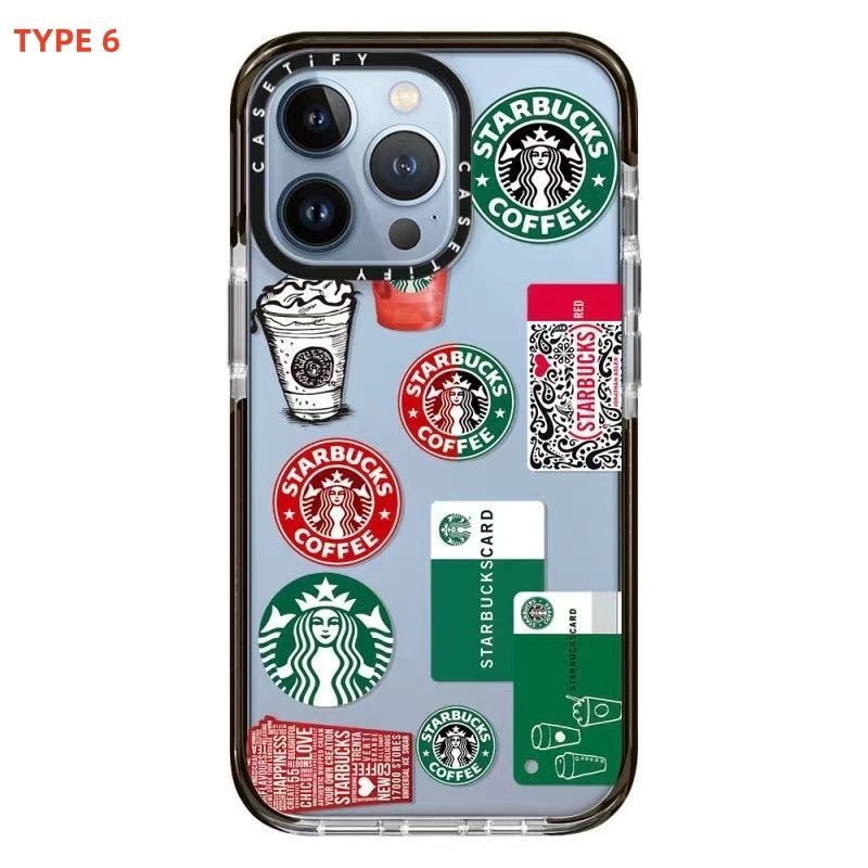 CASETiFY Starbucks おしい iPhone13proケース 緑色