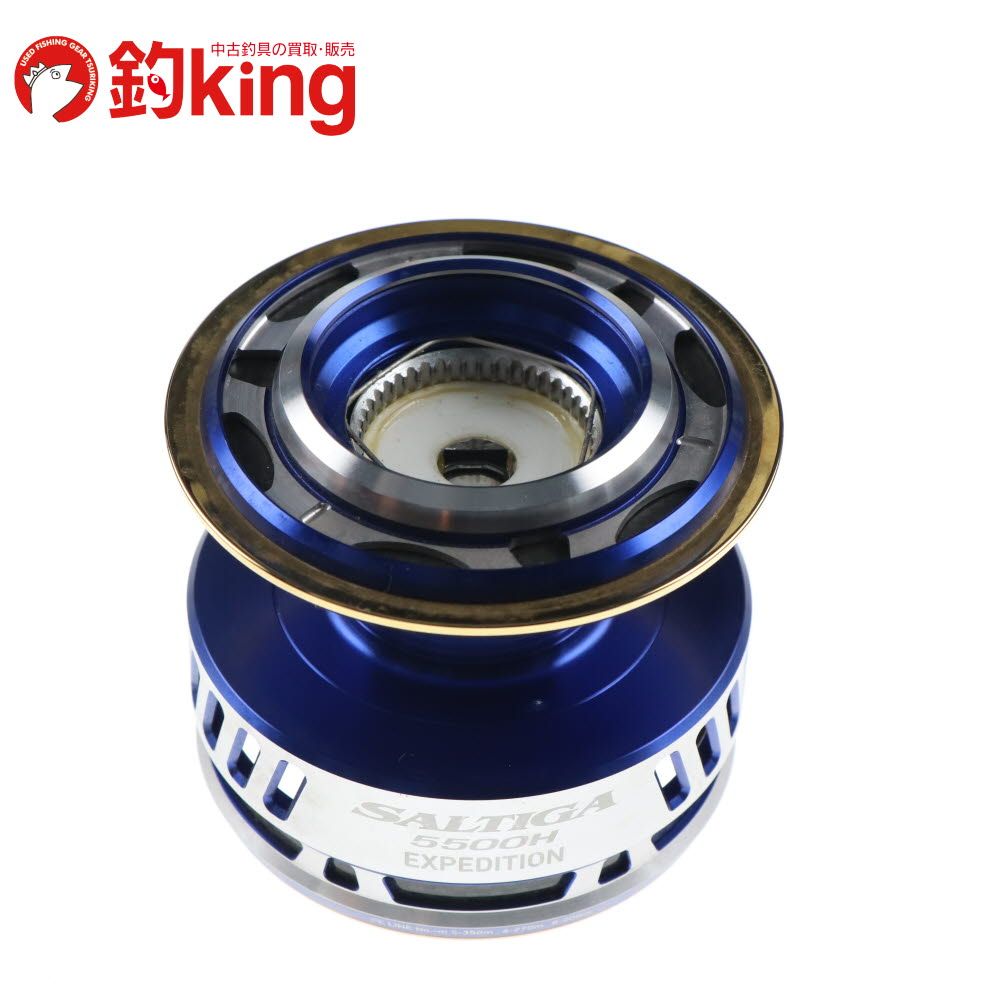ダイワ 14 ソルティガ 5500H EXP スプール /Q391M 美品 ヒラマサ