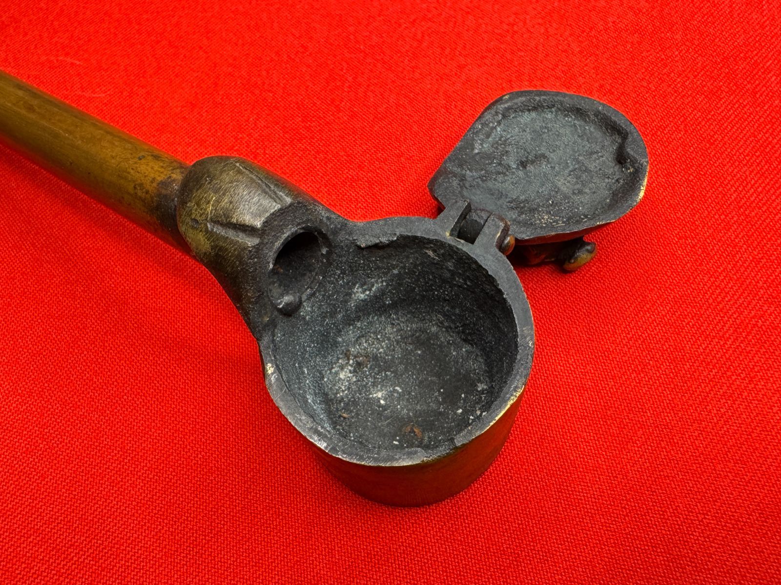 矢立 銅地 無銘 骨董 古美術 古道具 江戸時代 時代物 打出の小槌 小判 大判 WWW_IBETON_RU