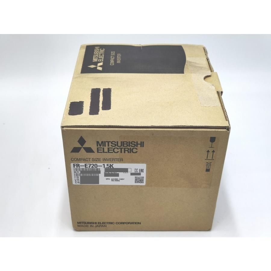 インボイス対応 説明書なし 箱いたみマジック書込あり 2018年製 新品 三菱 インバータ FR-E720-1.5K インバーター