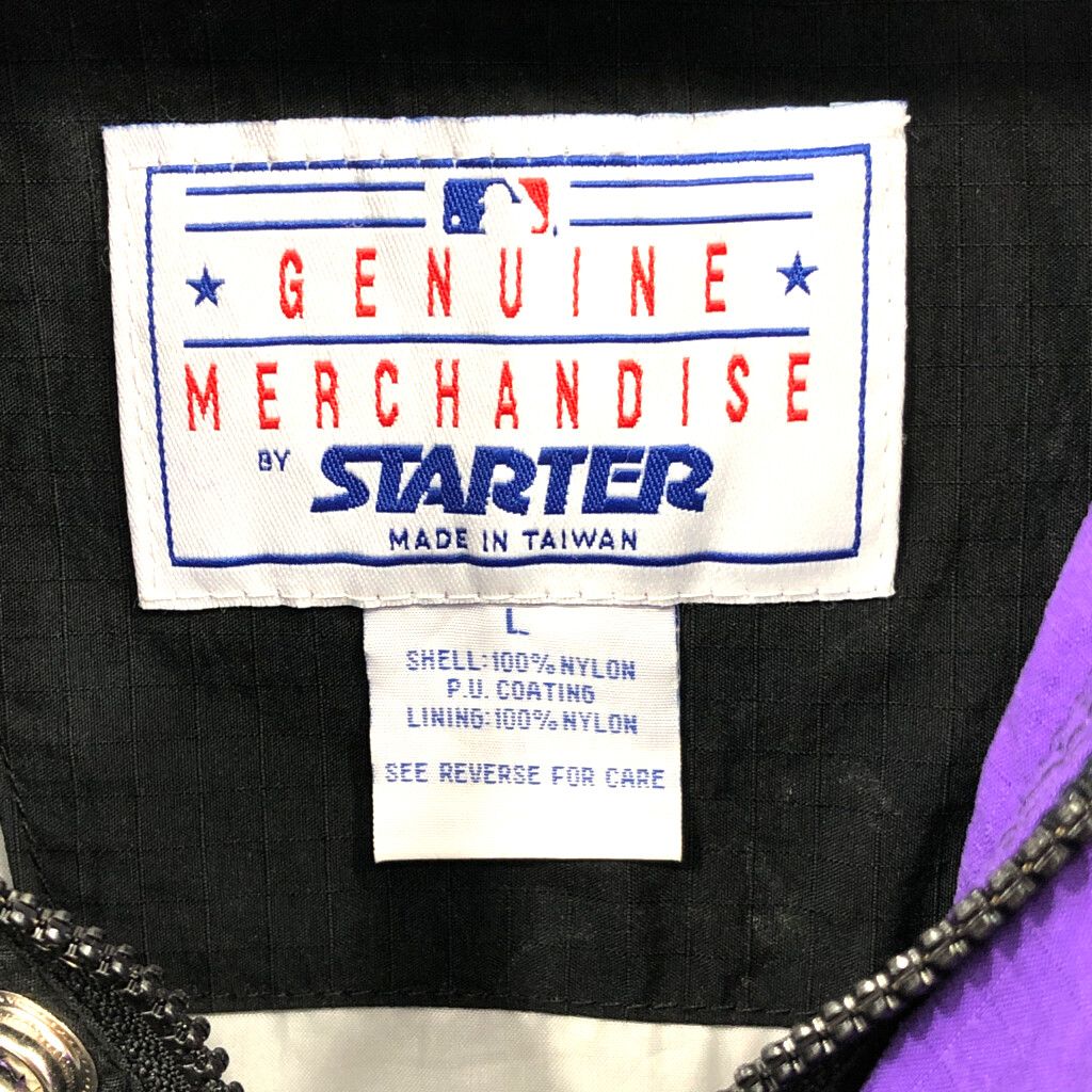 STARTER スターター コロラド・ロッキーズ ナイロン ジャケット スポーツ ハーフジップ プロチーム ブラック (メンズ L) 中古 古着 Q1491 楽天市場】90年代 STARTER スターター MLB コロラド・ロッキーズ