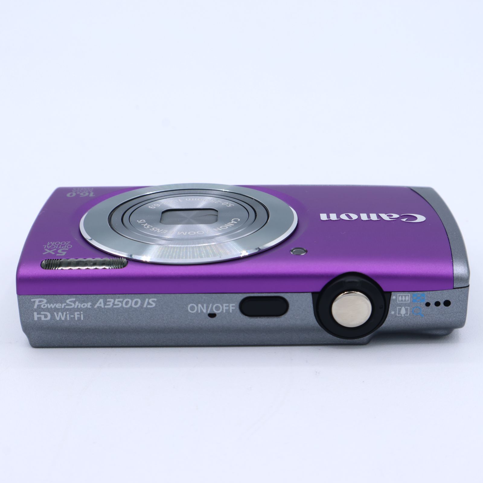 美品】Canon PowerShot A3500 IS パープル 動作確認済
