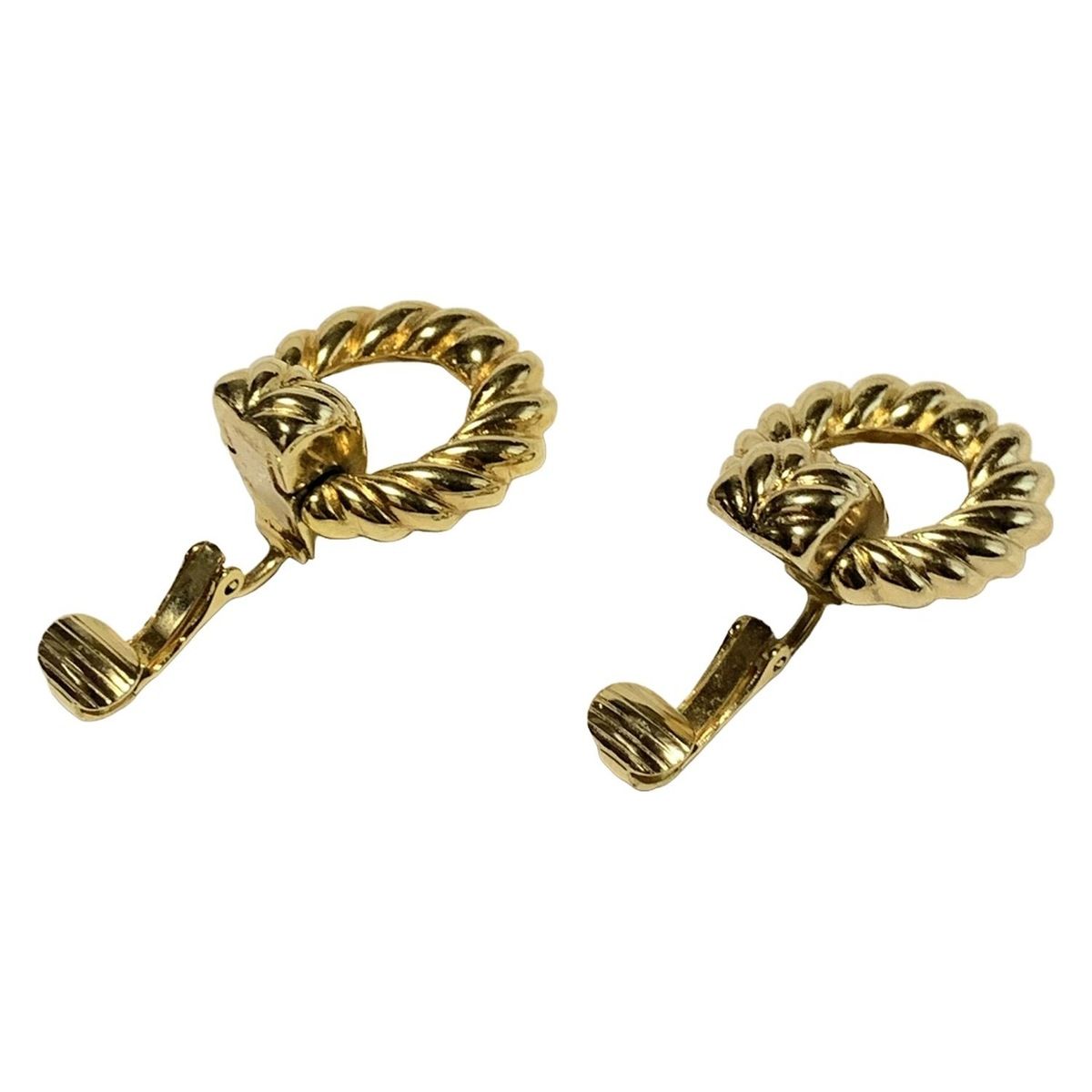 Christian Dior クリスチャンディオール イヤリング Christian Dior CDロゴイヤリング(ヴィンテージアクセサリー