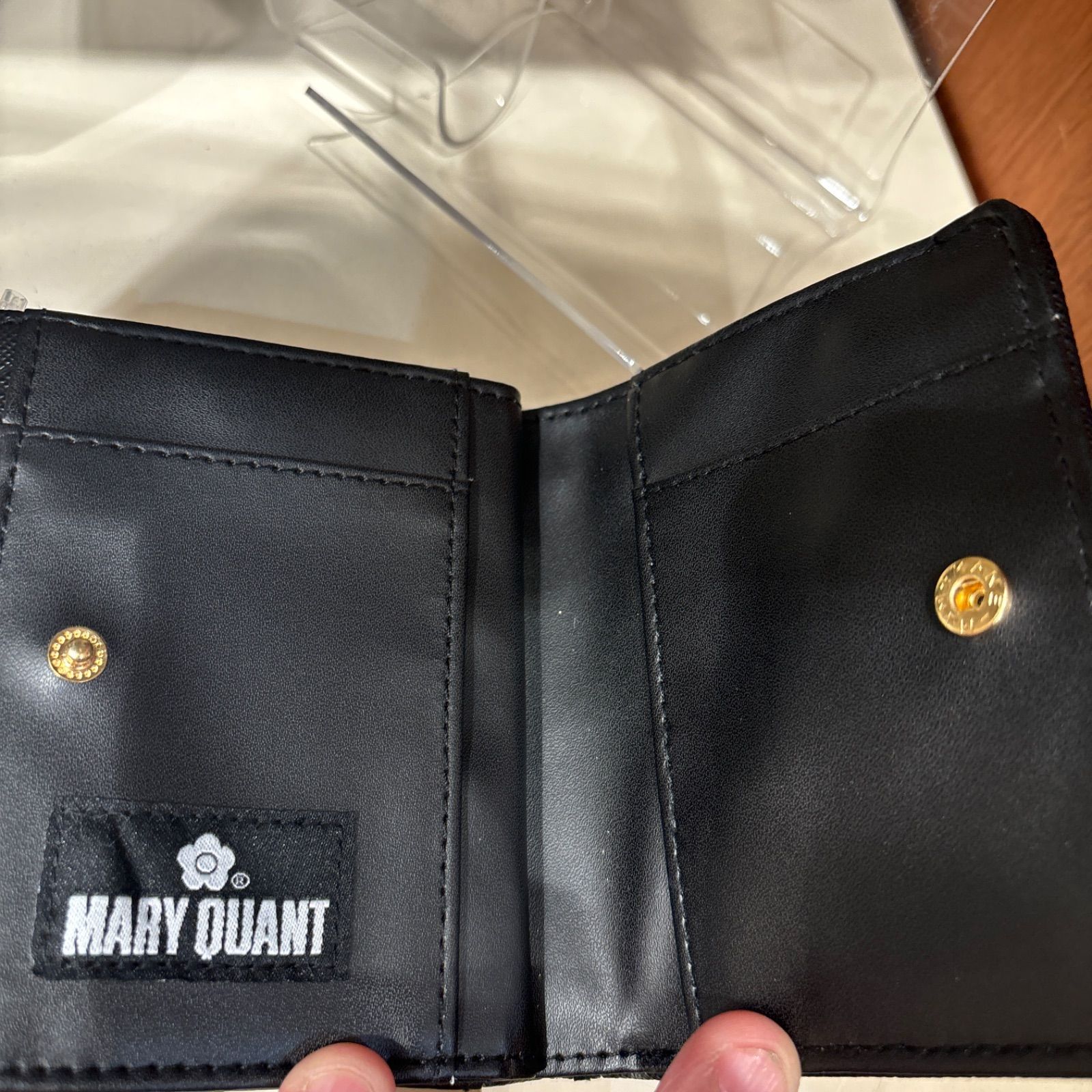 大人気‼️MARY QUANT ディズニー ミニー 財布 最新 黒 - メルカリ