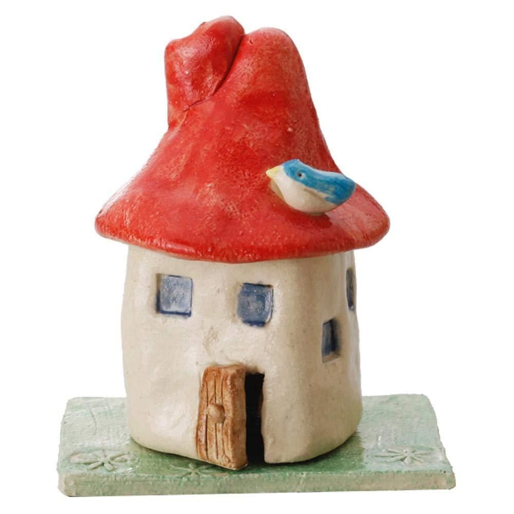 【新品・5営業日で発送】クラフトマンハウス(Craftmanhouse) 煙突家の香炉(赤) K4358 (1415726)