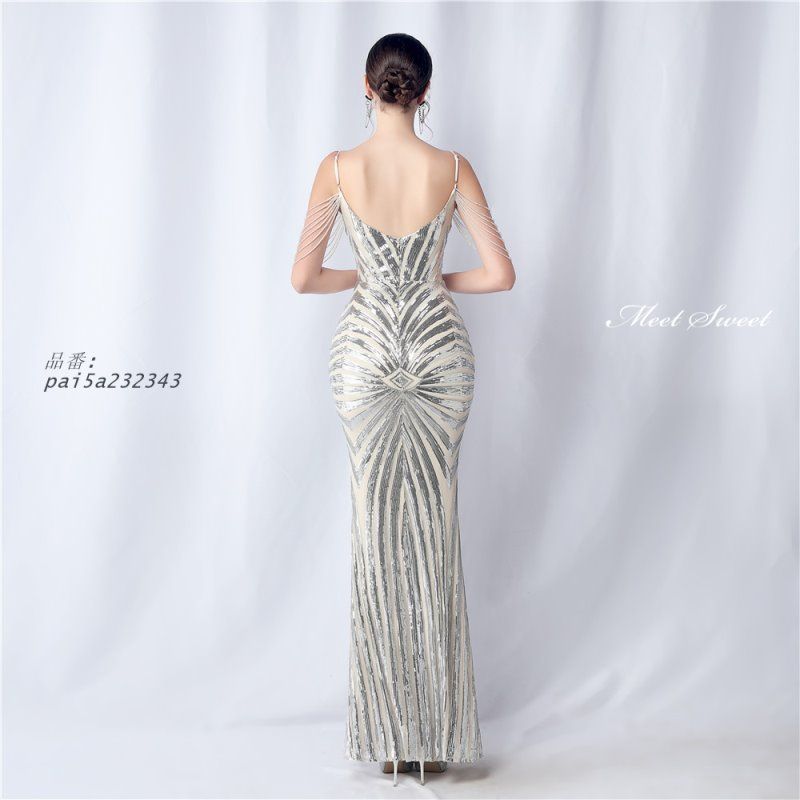 パーティードレス マーメイドラインドレス