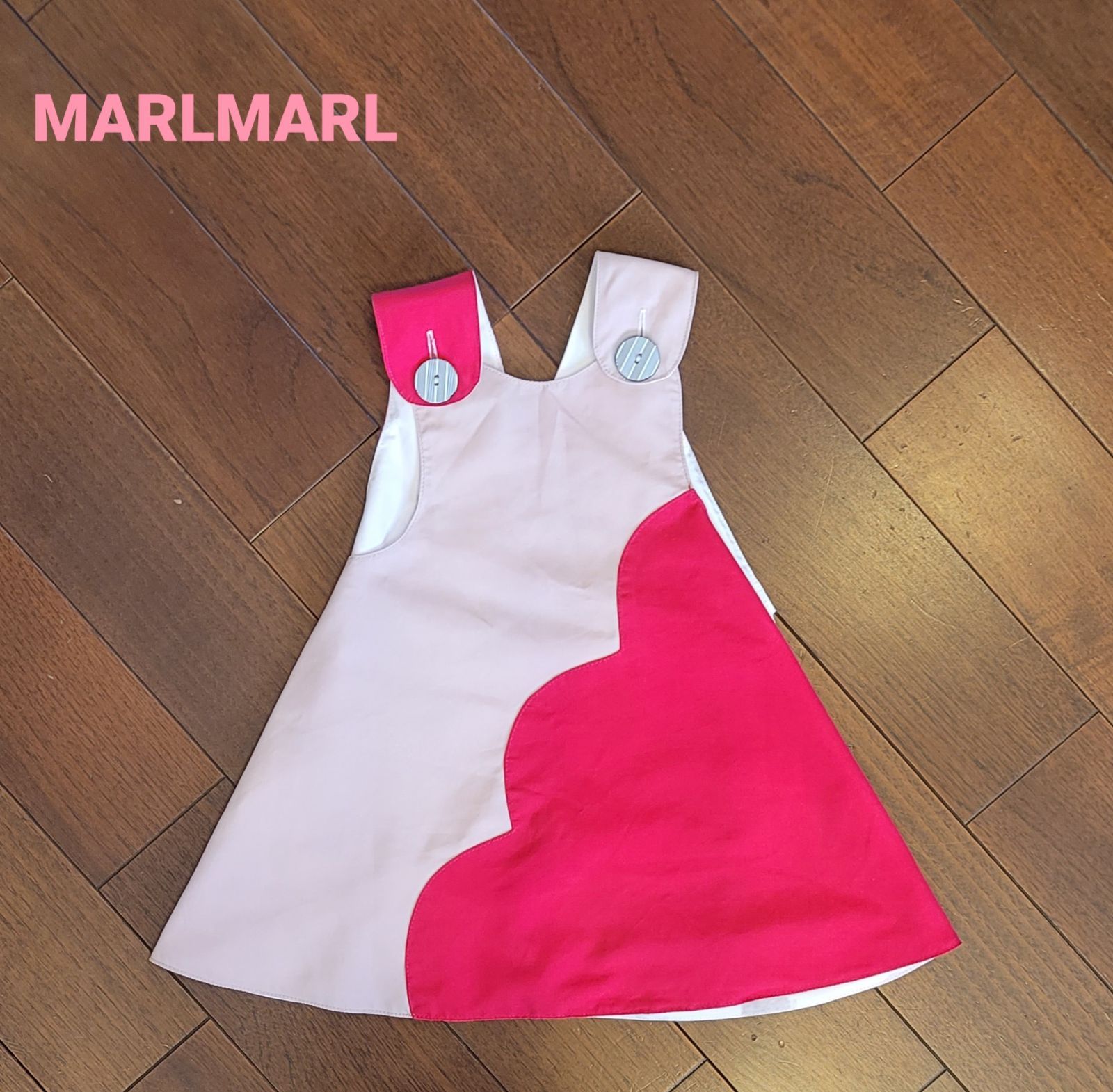 【SALE/60%OFF】 MARLMARL お食事エプロン ワンピース リバーシブル