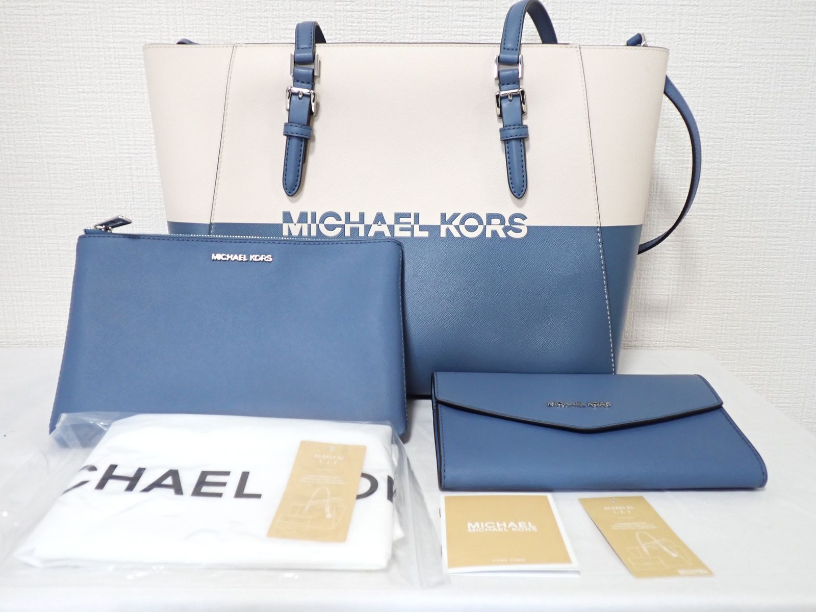 美品 MICHAEL KORS マイケルコース トートバッグ ラージ ショルダー 