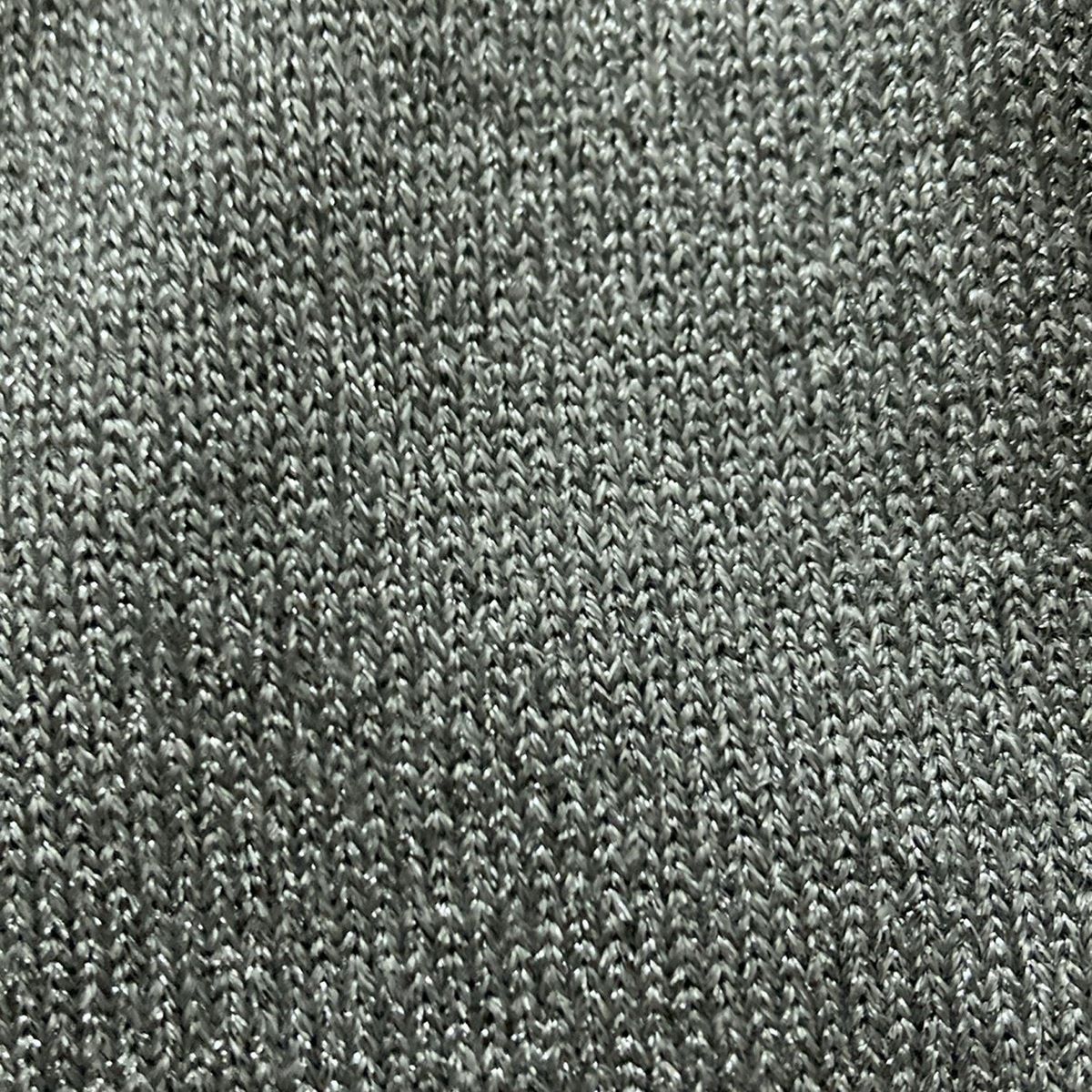 Theory - theory(セオリー) 半袖セーター サイズP M レディース美品  - グレー ラメ theory(セオリー) 半袖セーター サイズP M レディース美品
