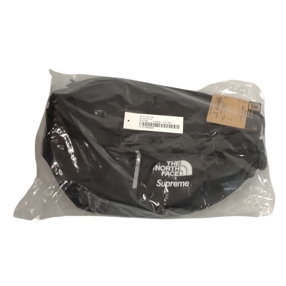 SUPREME シュプリーム ×THE NORTH FACE ノースフェイス 24SS TNF Split Waist Bag ウエストバッグ ブラック 正規品 / 33723