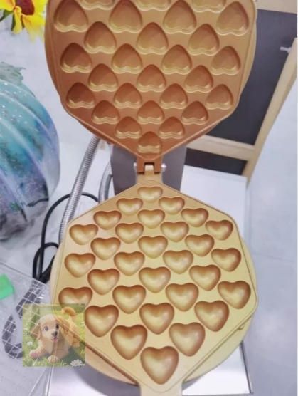 業務用 ハート形 ベビーカステラ機 ベビーカステラ焼き 30ピース 金色