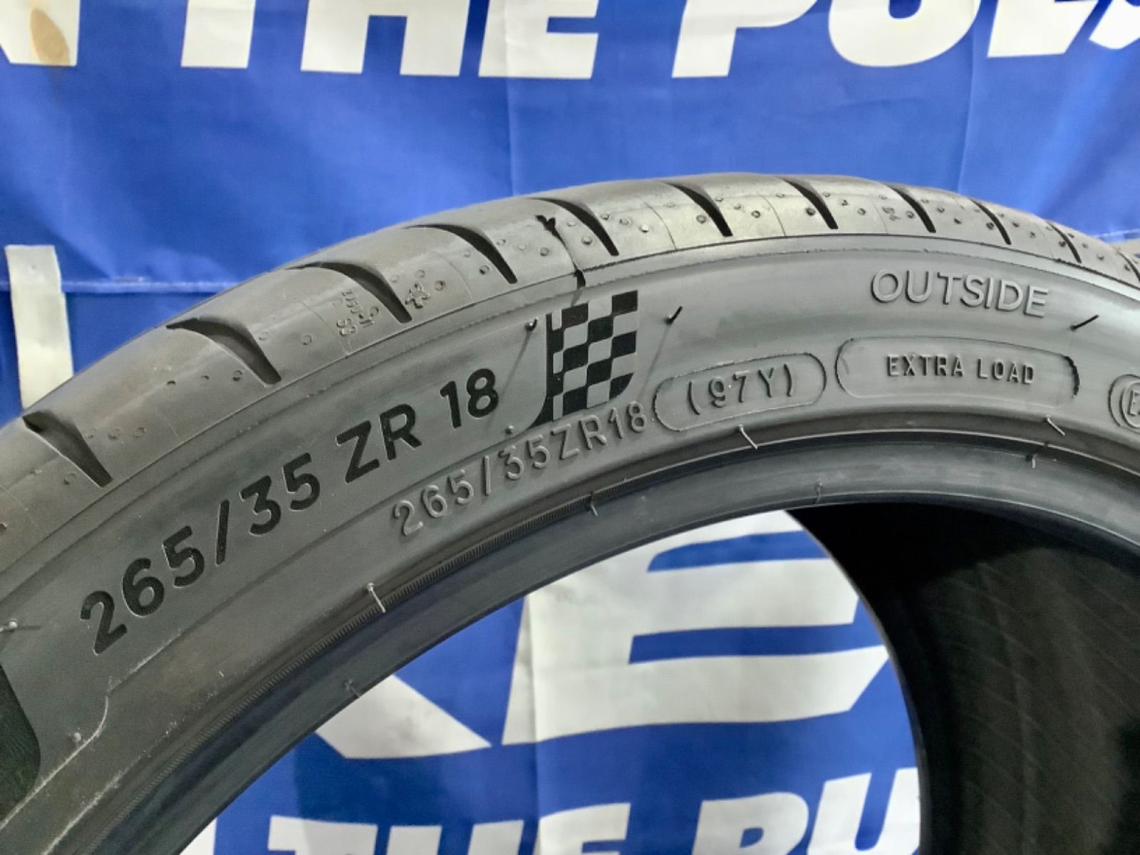 送料無料2本のみ265/35ZR18 97YミシュランPILOT SPORT4 Michelin Pilot Sport All Season 4 All Season 265/35ZR18 97Y