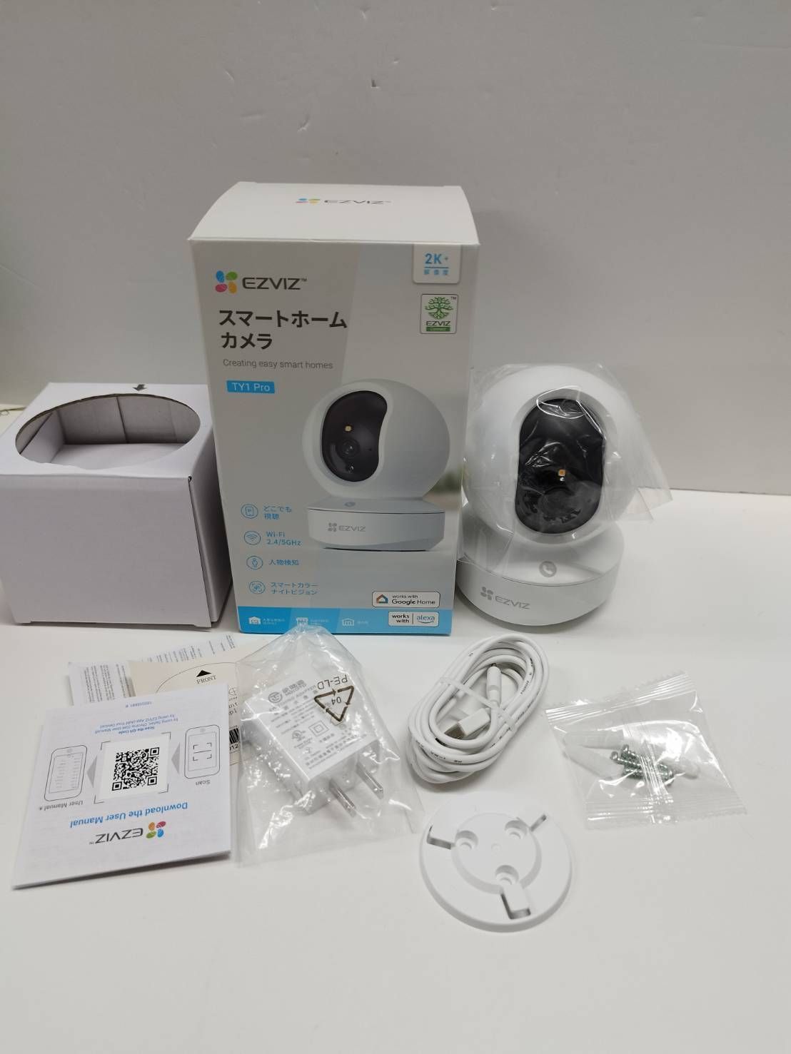 ♥に近い EZVIZ スマートホームカメラ CS-TY1