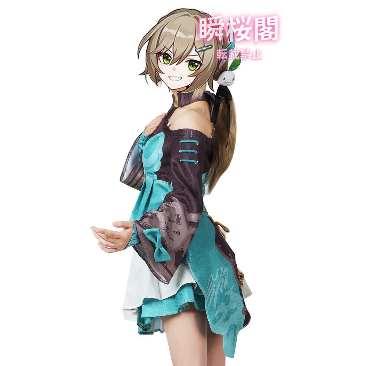 安い！かわいい！ 崩壊 スターレール コスプレ衣装 ウィッグ付き イベント 大人用 仮装 文化祭 cosplay コスチューム ハロウィン クリスマス 制服青雀 ウイッグ ハロウィン CS0926BJ