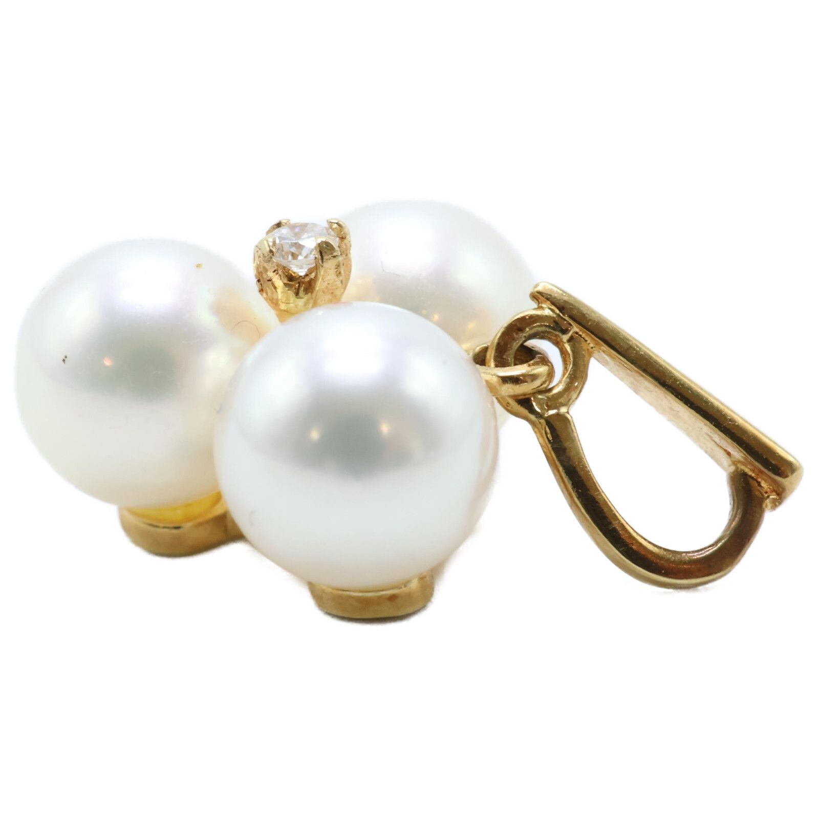 MIKIMOTO ミキモト 【美品】750 1Pダイヤモンド/6.3mm 3Pパール - メルカリ 