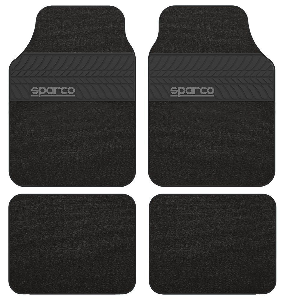 SPARCO CORSA スパルココルサ フロアマット 4枚セット ブラック SPC1909BK_J