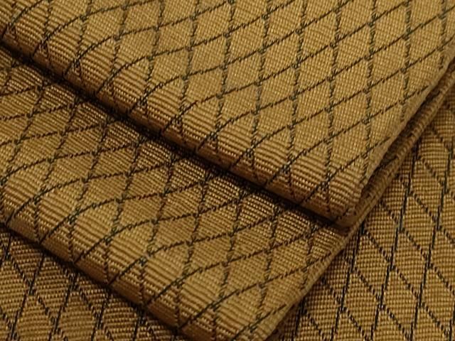 平和屋着物●男性 本場筑前博多織 角帯 菱繋文 正絹 CAAZ6411dy