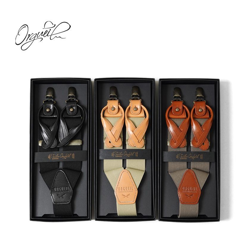 ORGUEIL オルゲイユ サスペンダー Military Suspender OR-7325