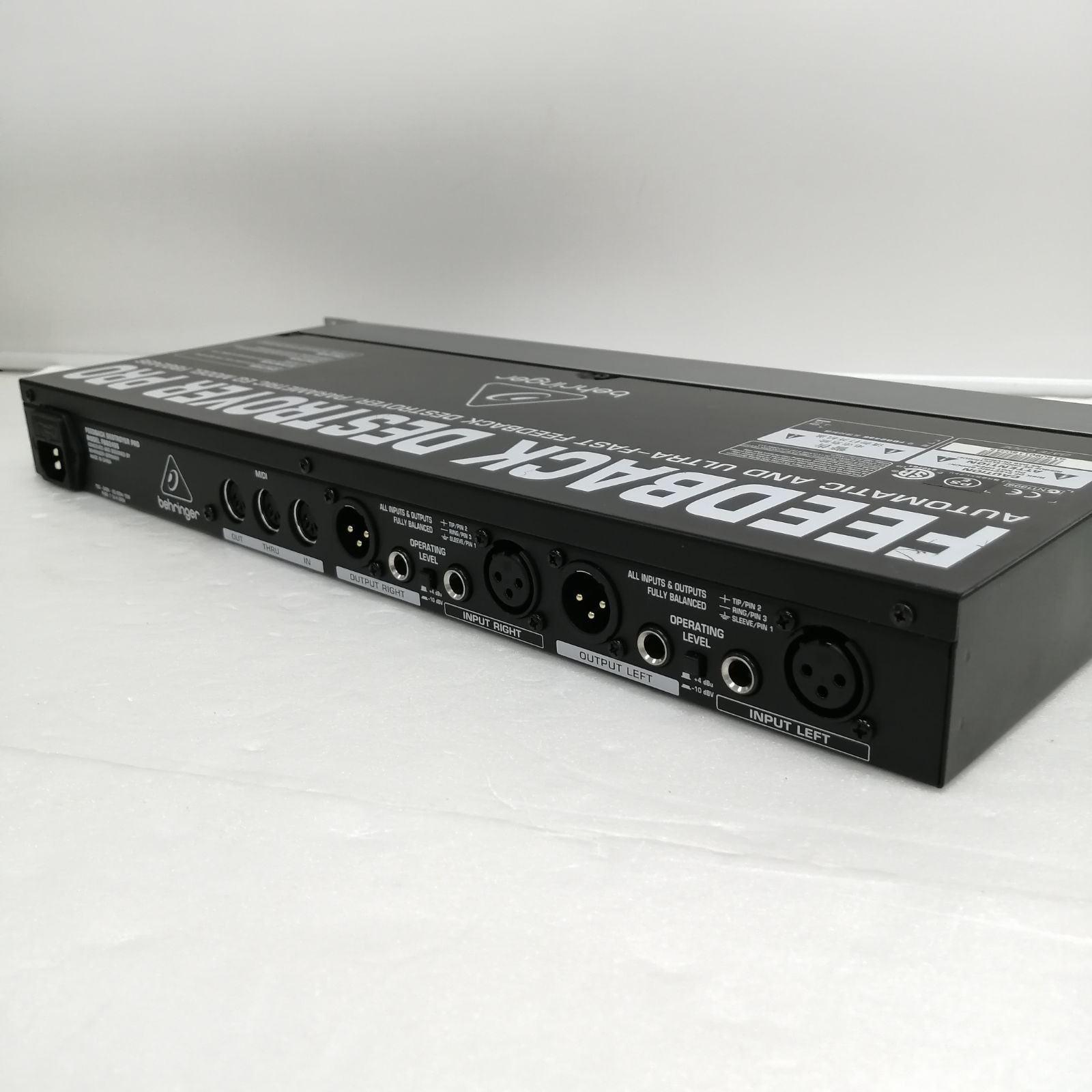 Behringer(ベリンガー) FBQ2496 フィードバックデストロイヤー FBQ2496