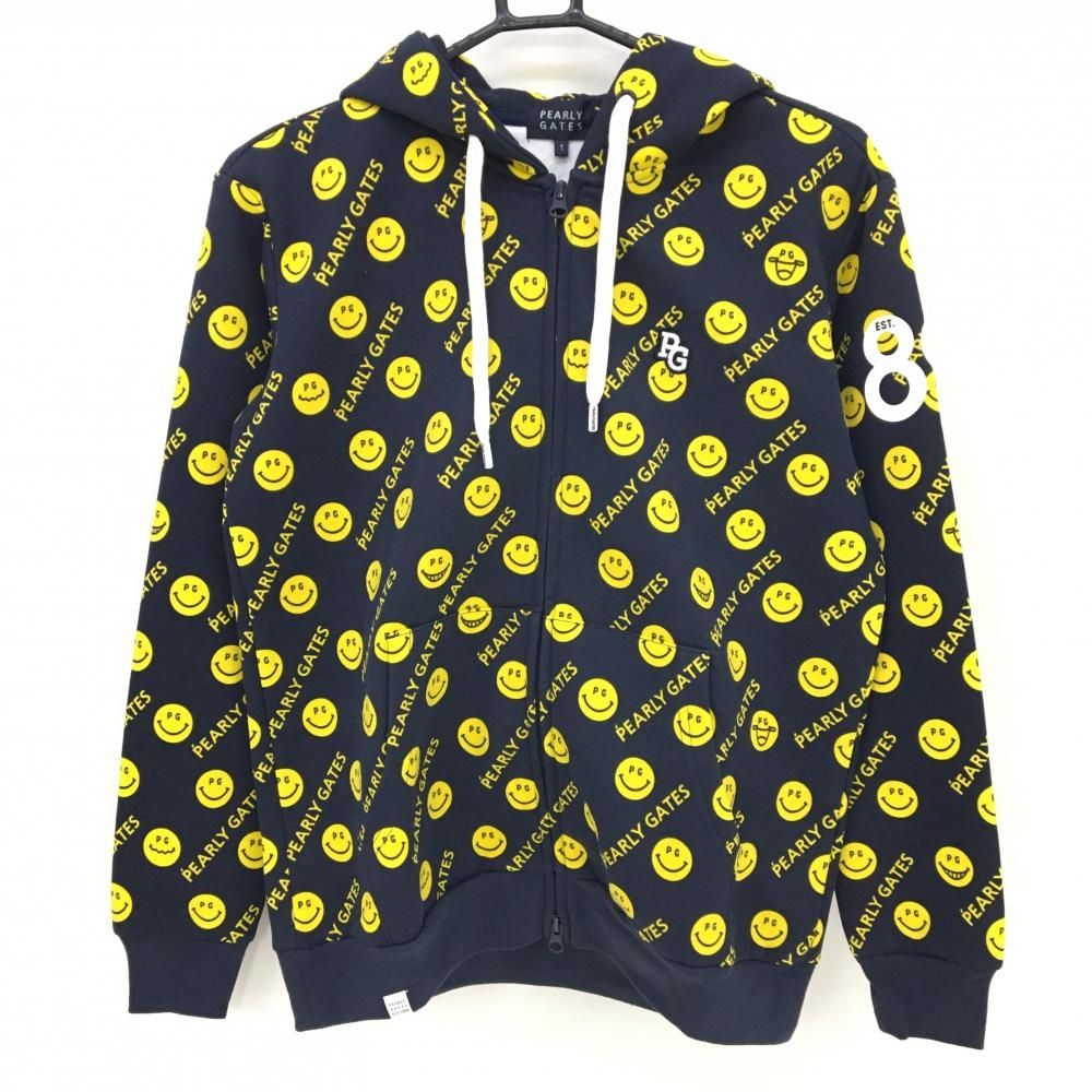 お手頃価格 ☆特価☆【超美品】パーリーゲイツ ジップパーカー ネイビー ジャンパー、ジャケット