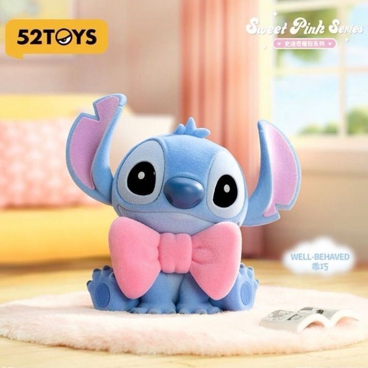 スティッチ スイートピンク 52TOYS BLINDBOXシリーズ フィギュア