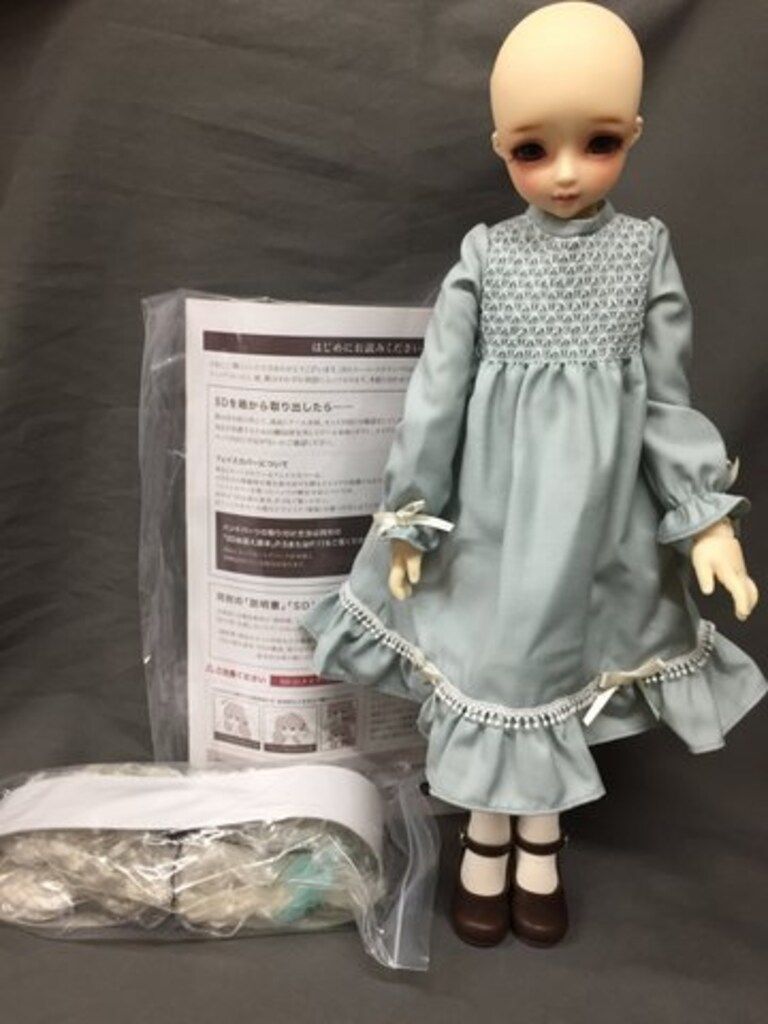 中古 旧肌 ボークス スーパードルフィー 翔 SD 13 ヘッド 黄変 初期子