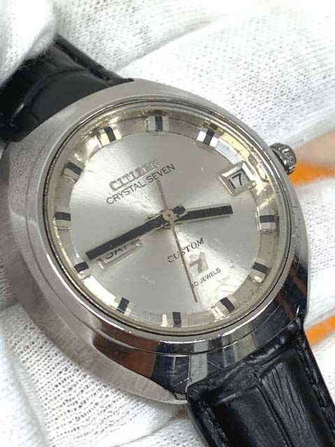 CITIZEN CRYSTALSEVEN CUSTOM Ｄバックル 稼働品
