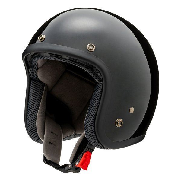 【新品】山城  YAMASIRO ヤマシロ ジェットヘルメット YH-001 ブラックメタリック XLサイズ YH001BK/XL (2495351)