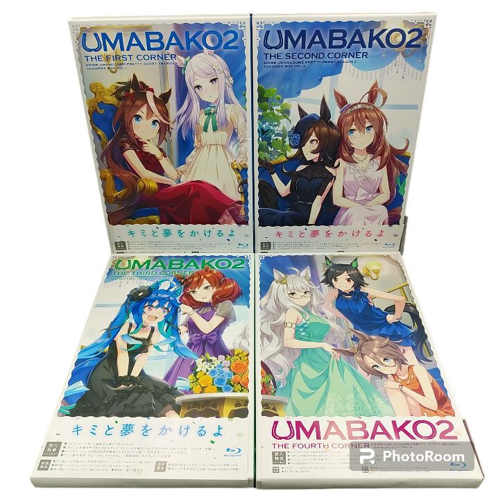 【ウマ箱2】ウマ娘プリティーダービー / UMABAKO2 / 1~4全巻セット Blu-ray ディスク (05-2023-1105-NA-001)