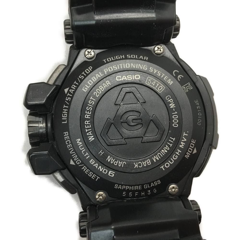 ▽▽CASIO カシオ メンズ腕時計 G-SHOCK 電波ソーラー スカイ  