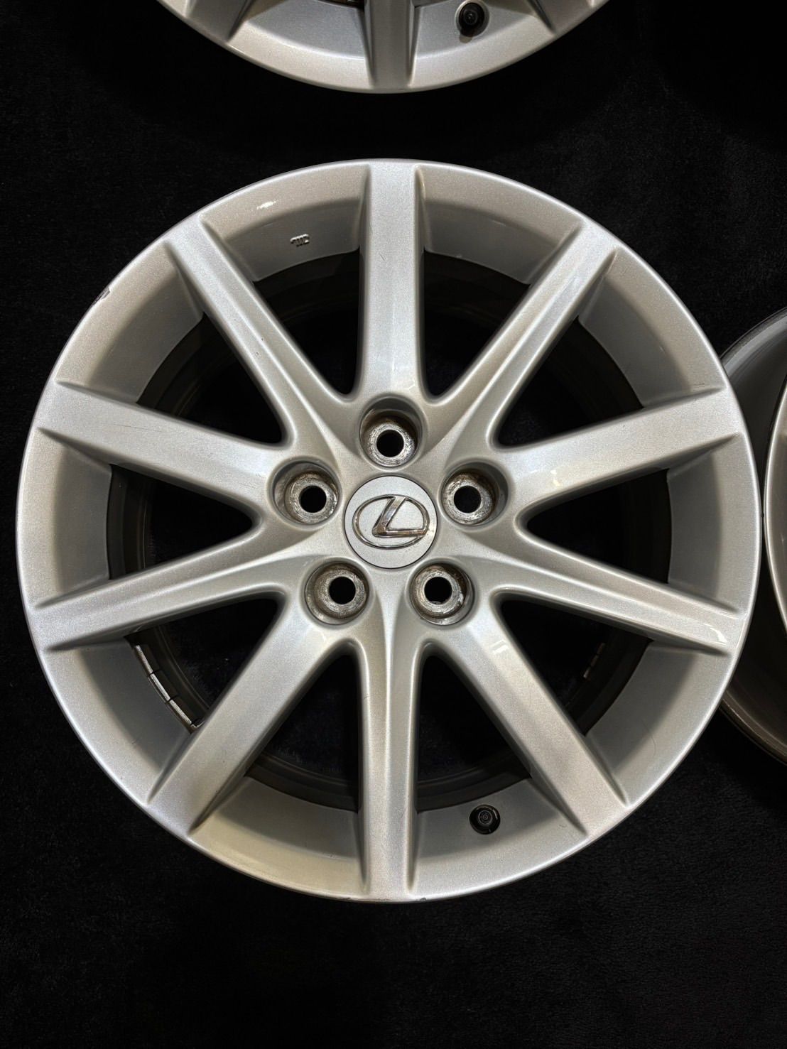 ☆レクサス GS 純正 17インチ 7.5J +45 114.3 5H アルミホイール