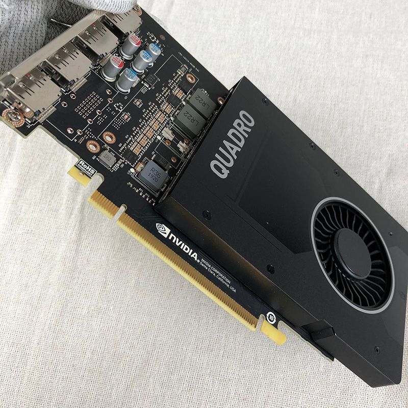 画面出力確認済】グラフィックボード NVIDIA QUADRO P2000/GPU