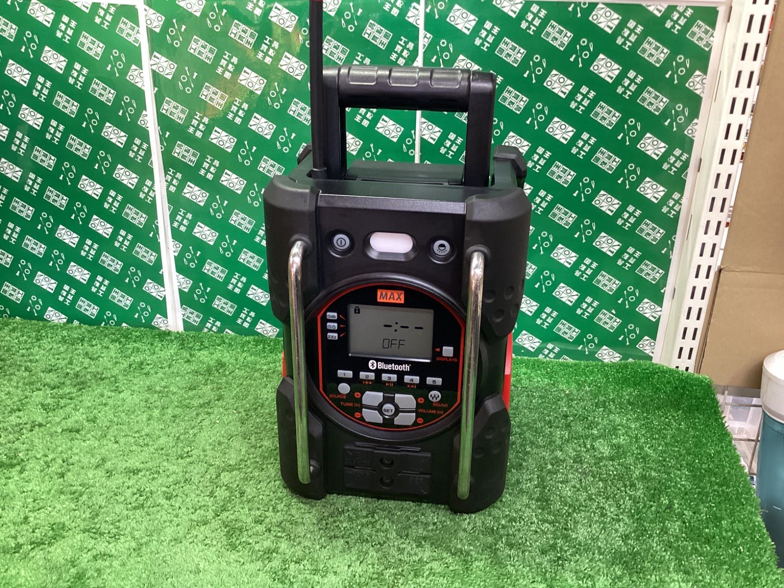 MAX マックス 14.4v充電式オーディオ タフディオ Bluetooth対応 ラジオ AJ-RD431 | IT280NH0UZYO