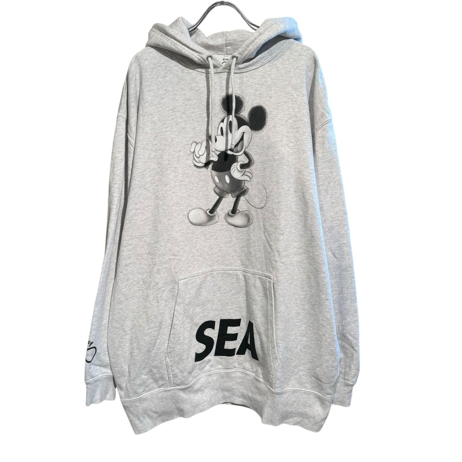 WIND AND SEA ウィンダンシー WDS-C-DSN-23-04-01 WIND AND SEA × Disney パーカー メンズ グレー XL