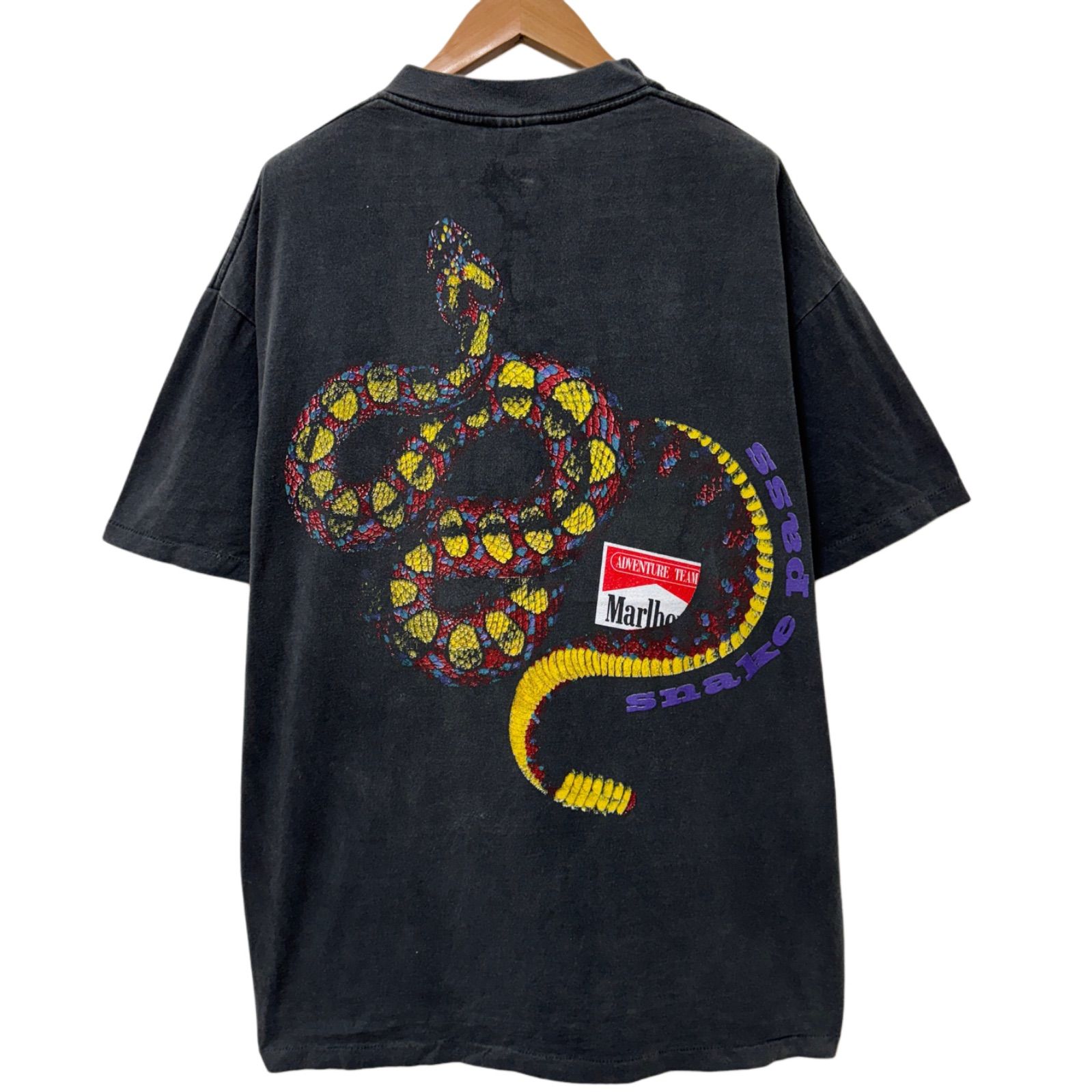 マルボロ Tシャツ XLサイズ ブラック USA製 90s タルテックス